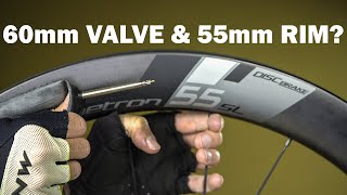 Is a 60mm Presta valve enough for Vision Metron 55 SL rim [upl. by Baxie812]