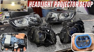 Upgrade Your car Headlights😍🔥Ups waymaker Headlight Projectors [upl. by Yurt989]