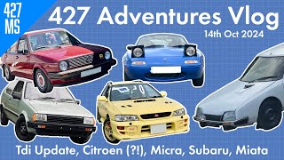 TDIs Citroens Cold start Miatas and more  427 VLOG [upl. by Ydnahs916]