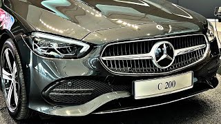 New 2022 MercedesBenz C200 Avantgarde  The CClass W206 In depth walkaround [upl. by Wadell]