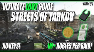 Ultimate STREETS OF TARKOV Loot Guide No Keys Needed  Escape From Tarkov [upl. by Atem]