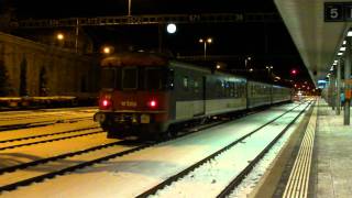 BLS Re 465 quot010 Mont Vullyquot mit BDt quot913quot Steuerwagen in Spiez 2 [upl. by Dorris]