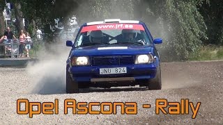 Opel Ascona Rallying  Sweden HD [upl. by Ttereve]