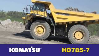 Komatsu HD7857 Rigid Dump Truck [upl. by O'Toole]