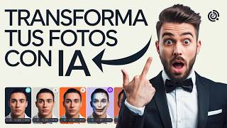 🎃 Transforma Tus Fotos con IA De Imagen Normal a Efecto Halloween y más [upl. by Zia]