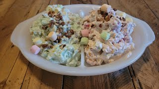 Ambrosia salad and Watergate salad great Easter recipe [upl. by Leonid]