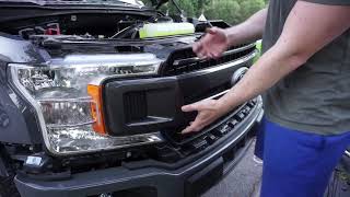 20182020 F150 Grille amp Headlight Removal FAST AND EASY [upl. by Yahs]