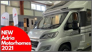 NEW Adria Motorhomes 2021  First Look [upl. by Venator]