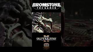 ShortsWarhammer 40K SPACE MARINE 2 Alone gaming warhammer spacemarine2 bromst0ne [upl. by Enytnoel]