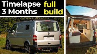 From Zero to Vanlife VW T5 Camper Van Conversion [upl. by Anilac356]