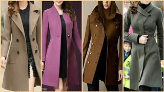 Gorgeous And Beautiful Ladies Coat Designs [upl. by Guthrey575]