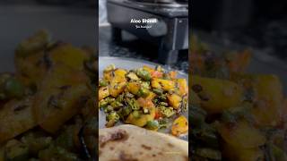 🌶️ Quick and Easy Aloo Bhindi Recipe  tasty Indian Okra stirfry 🌿aloobhindi gulnarsrecipes [upl. by Barthold]