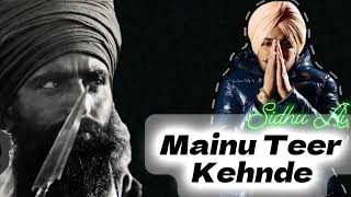 Mainu Teer Kehnde Sidhu Moose Wala Ai New Punjabi Song 2024 Khazala [upl. by Nerb733]