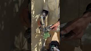 2nd Stage Regulator Replacement plumbing propane viral satisfying gas work technician diy [upl. by Hanford]