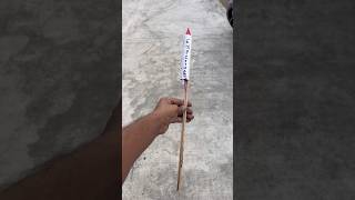 I made ROCKET🚀 at HOME experiment diycrackerstesting shorts viralvideo funny india trending [upl. by Alaj]