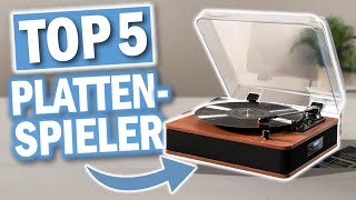 Top 5 PLATTENSPIELER 2024  Beste Plattenspieler aus 5 Preisklassen [upl. by Mussman113]