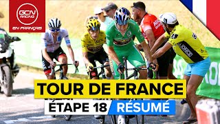 Tour De France 2022 Hommes Étape 18 Résumé [upl. by Eniamat972]