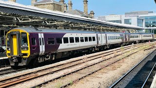 EMR Regional Full Livery 158773156405 At Sheffield From Norwich To Liverpool Lime Street [upl. by Gujral]