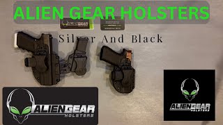 Aliengearholsters Photon holsters and mag carrier for glock 19 and glock 43x edc tatical guns [upl. by Anul504]