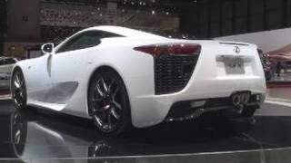 White Lexus LFA [upl. by Norvin]