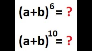 Triangle de Pascal Comment calculer les identités remarquables de n degré [upl. by Dennard]