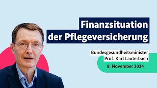 Finanzsituation der Pflegeversicherung [upl. by Edwin]