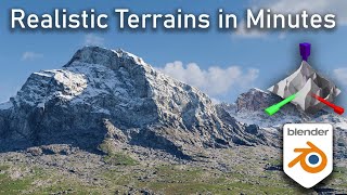 Terrain Remix Brushes  Blender Tutorial [upl. by Ennahgem]