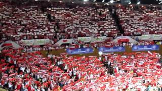 Polska  Brazylia  Liga Światowa  Siatkówka  Katowice Spodek 2011  hymn Polski 30062011 [upl. by Nethsa]