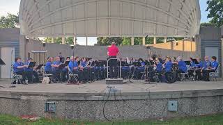 Kenosha Pops Concert Band  American Folk Rhapsody No 1 [upl. by Radloff]