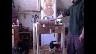 Home made thickness sander [upl. by Aimik]