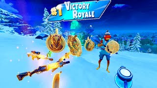 FISHSTICK vs 4 MEDALLIONS amp MYTHIC’S CHALLENGE Fortnite Chapter 5 Season 2 [upl. by Catlee693]