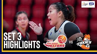 PLDT vs FARM FRESH  SET 3 GAME HIGHLIGHTS  2024 PVL REINFORCED CONFERENCE  August 8 2024 [upl. by Wittenburg]