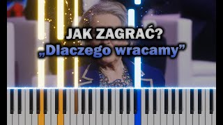 Irena Santor  Dlaczego wracamy 🎹 Piano Tutorial  Nuty  🔥 ŁATWE 🔥 [upl. by Flanders]