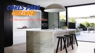 Cores para Cozinha39 Ideias e Dicas [upl. by Refenej367]