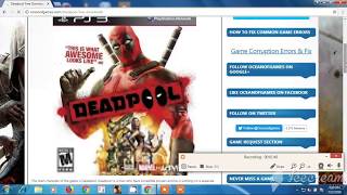 how to downlods deadpool game of ocean of game [upl. by Milena]