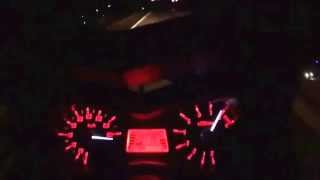 MCOSTA TMAX 530 NIGHT TOP SPEED  202KMH ON GPS [upl. by Nyrraf]