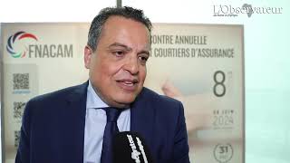 AChaffai quotLACAPS est ouverte à la diversification des métiers des intermédiaires dassurancequot [upl. by Siuluj]