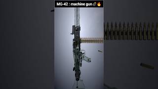 MG42 How This WWII Machine Gun Works  Quick Breakdown [upl. by Folger379]