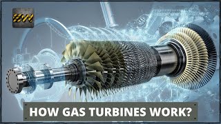 How Gas Turbines Work Detailed Video [upl. by Zebada]