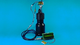 Gamma Scintillation Counter with R1307 and BC412 Plastic 3quot Scintillator [upl. by Collins]