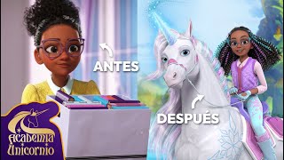 Asombrosas Transformaciones de Jinetes de Unicornios  Dibujos Animados para Niños [upl. by Aivato860]