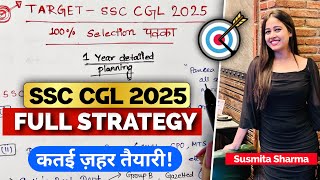 SSC CGL 2025 PREPARATION STRATEGY🔥SSC syllabus Exam Date  Notification ssccgl viralvideo [upl. by Attiuqal224]