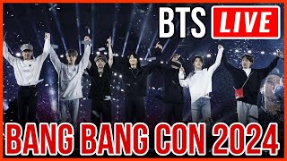 YA INICIA EN VIVO🔴 CONCIERTO DE BTS BANG BANG CON 2024 🔴 COMO VER GRATIS LAS DE 7 HORAS DEL LIVE [upl. by Rolyak]