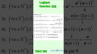 Exercice 228 Logique 1BACSM Maths [upl. by Nmutua564]