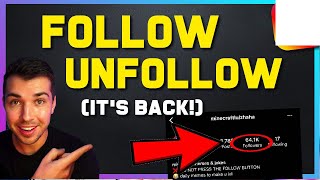 ITS BACK 📈 Secret Hacks to Improve Results 🤫 Follow Unfollow Instagram Growth Method [upl. by Sato403]