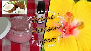 Soin du cheveu à lHibiscus et Coco [upl. by Yrotciv]