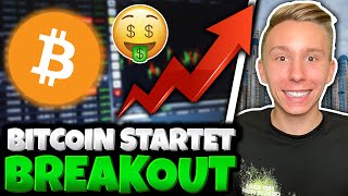 🚨 BITCOIN startet BREAKOUT  Crypto Live [upl. by Llerdnod7]