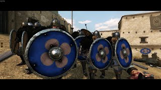 Mount and Blade 2 Bannerlord Captain Mode Vlandian Horses vs Sturgian Shields [upl. by Dickman650]