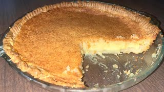 Buttermilk Pie Recipe  How To Make Southern Buttermilk Pie  Ellen’s Thanksgiving Series [upl. by Dupaix]