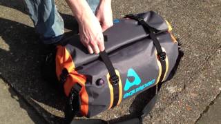 Aquapac  Upano Waterproof Duffel  Demo [upl. by Arrakat]